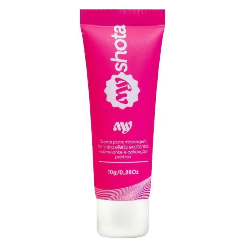 MYSHOTA CREME EXCITANTE FEMININO QUE VIBRA 10G MYVIB