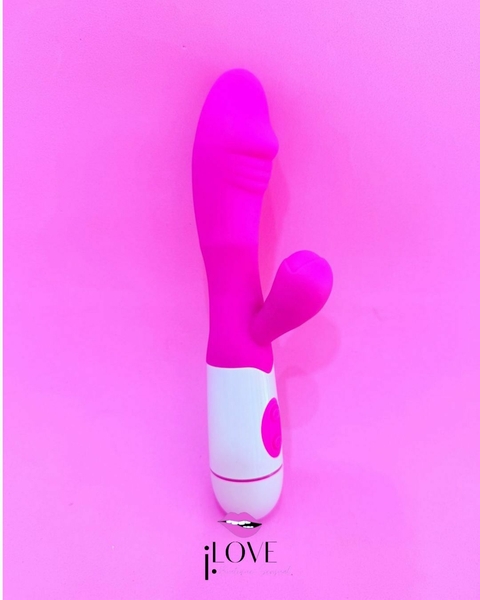 VIBRADOR SILICONE DUPLO MOTOR, 10 MODOS DE VIBRAÇÕES - comprar online