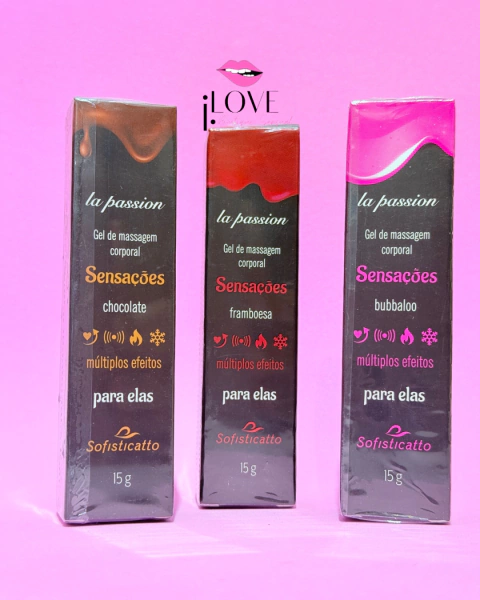 GEL SENSAÇÕES MULTIPLOS EFEITOS 15G SOFISTICATTO - comprar online