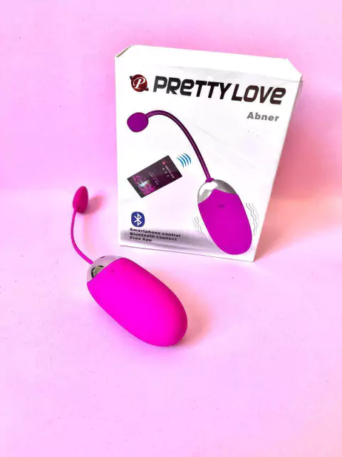 PRETTY LOVE ABNER CÁPSULA WIRELESS COM COMANDO POR APLICATIVO VIA BLUETOOTH E 12 MODOS DE VIBRAÇÃO