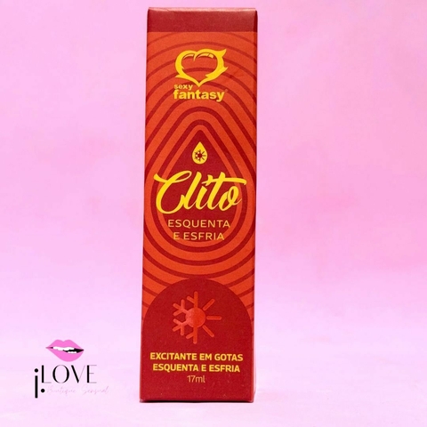CLITO EXCITANTE EM GOTAS QUE ESQUENTA E ESFRIA 17ML - SEXY FANTASY
