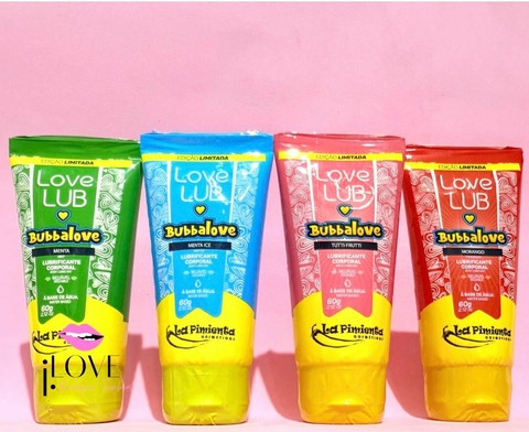 LUBRIFICANTE BEIJÁVEL BUBBALOVE EDÇÃO LIMITADA
