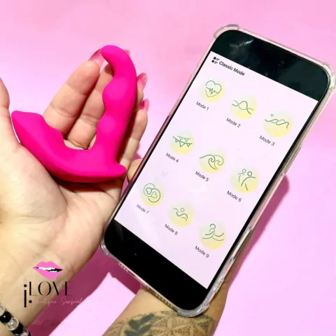 VIBRADOR DE CALCINHA VIA APLICATIVO