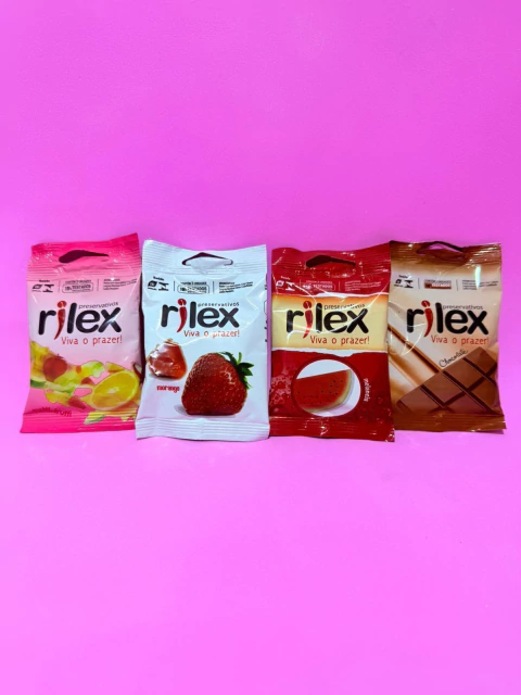 reservativo Lubrificado com Aroma 3 Unidades Rilex