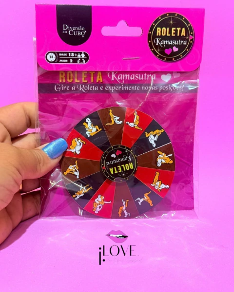 Jogo para Casais Roleta Kamasutra Diversão ao Cubo