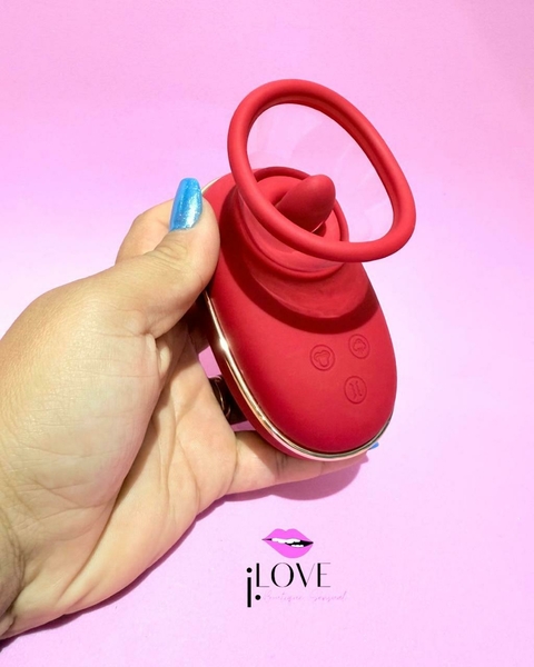 VIBRADOR SUGADOR DE CLITORIS RECARREGADO