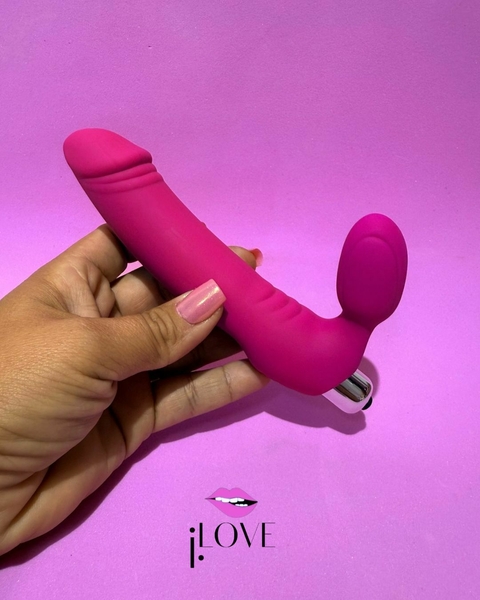 VIBRADOR ESTIMULADOR DE CLITORIS COM UMA UNICA VIBRAÇÃO A BATERIA