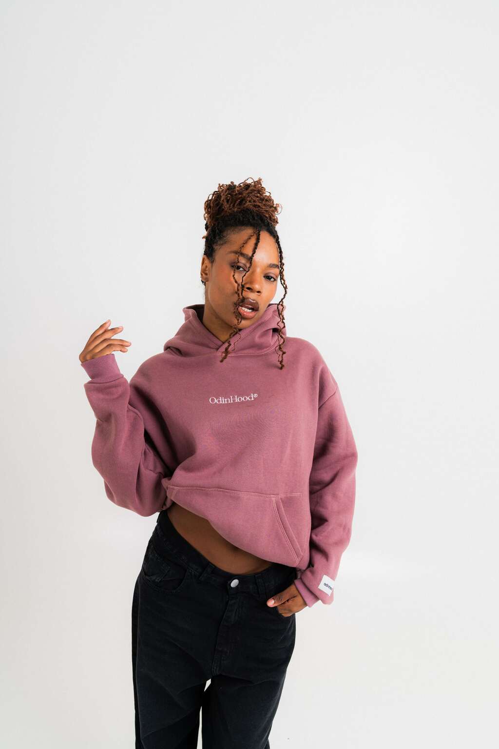 Serif Malbec Hoodie thumbnail 3