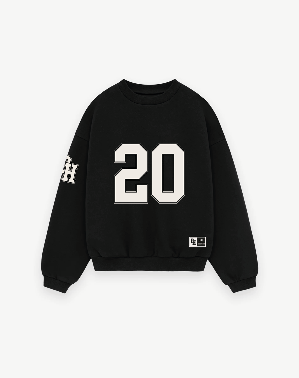 Crewneck 20 (Black) thumbnail 3