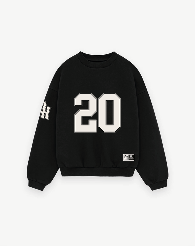 Crewneck 20 (Black) thumbnail 2