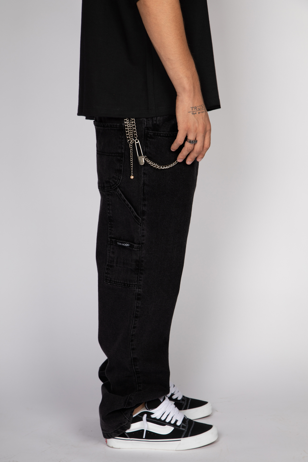 Black Carpenter Jean thumbnail 3