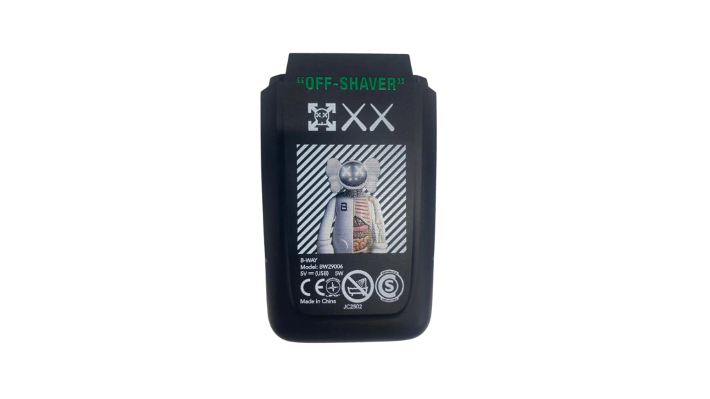 CARCASA OFF SHAVER BLACK