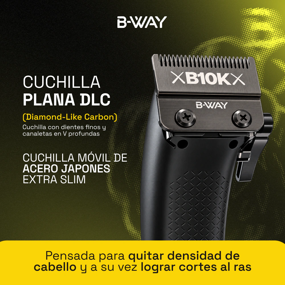 Clipper b10k + Trimmer cutz dark + Off shaver black (combo dark premium), imagen 4