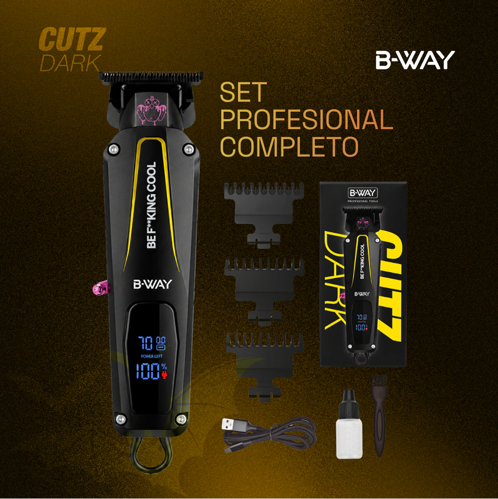 Clipper california + Trimmer cutz dark + Off shaver black, imagen 10