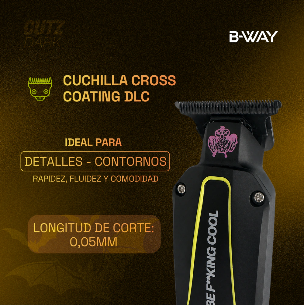 Clipper california + Trimmer cutz dark + Off shaver black, imagen 8