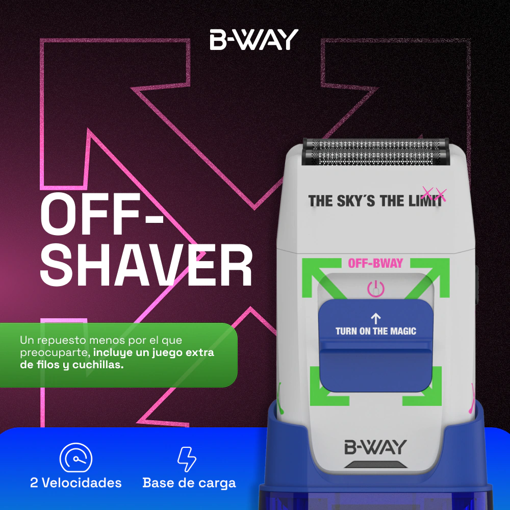 Clipper five + Trimmer DOT1 + Off shaver white, imagen 9