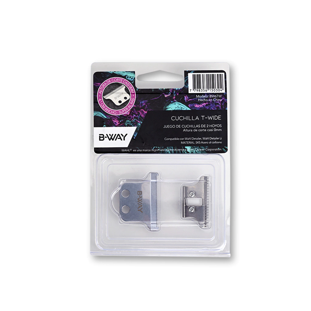 CUCHILLAS T-WIDE SILVER