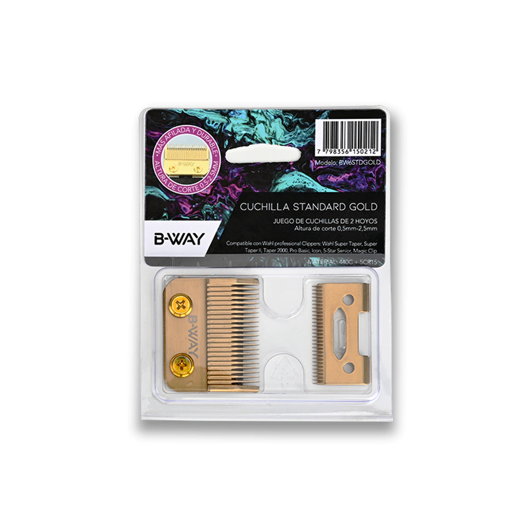 CUCHILLAS TAPER STANDARD GOLD