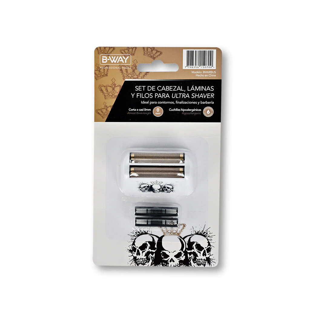 CABEZAL Y FILOS PARA ULTRA SHAVER + COMPATIBLE CON OFF-SHAVER