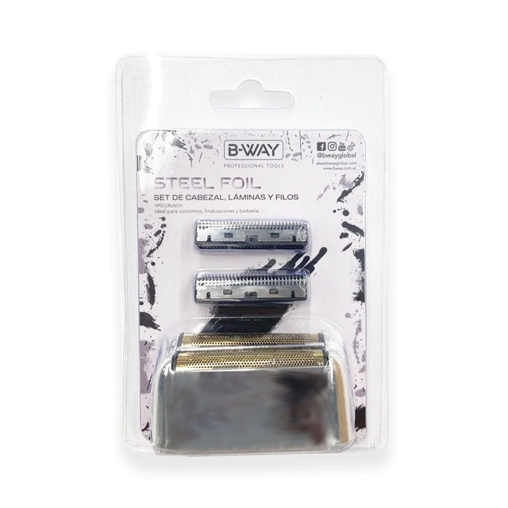 Cabezal y filos para STEEL FOIL shaver