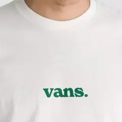 CAMISETA VANS LOWER CORECASE SS MARSHMALLOW VERDANT GREEN - comprar online