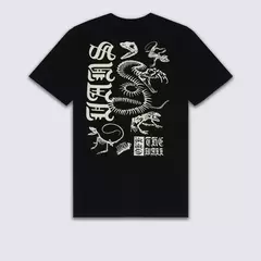 CAMISETA VANS BONE YARD SS BLACK INFANTIL - comprar online