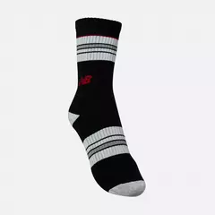 MEIA NEW BALANCE CANO ALTO LISTRADA CANELADA - comprar online