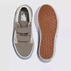 TÊNIS VANS OLD SKOOL 2-TONE DRIFTWOOD INFANTIL - comprar online