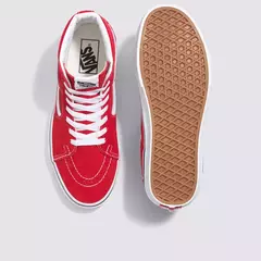 TÊNIS SK8-HI RED TRUE WHITE na internet