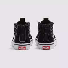 TÊNIS SK8-HI ZIP INFANTIL BLACK/WHITE - balihai