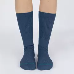 MEIA STANCE ICON DARK ROYAL na internet