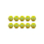 Pelota Rebo Color Amarilla (Bolsa x10un) - comprar online