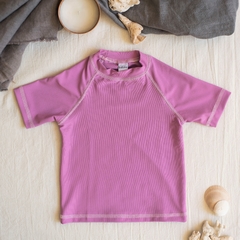 Remera Lila con protección UV 50+