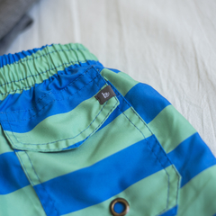 Short Rayado Verde Claro en internet