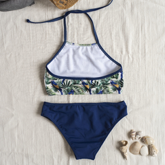 Bikini Juana Guacamayos Azul - comprar online