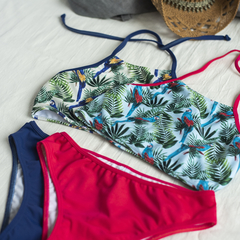 Bikini Juana Guacamayos Azul en internet