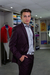 Ambo Borgoña | Camisa Saten Plateada - comprar online