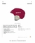 BRIKO GIADA MATT RED RUBINE - comprar online