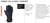FISCHER CONFORT LADIES SKIGLOVE BLACK - comprar online