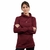 FISCHER SWEATSHIRT BIG WOMEN BURGUNDY