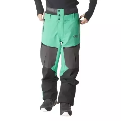 PICTURE NAIKOON PANTS SPECTRA GREEN-BLACK