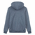PICTURE YINNI PLUSH ZIP HOODIE DARK BLUE MELANGE - Nieve Austral