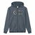 PICTURE BASEMENT ZIP HOODIE DARK BLUE MELANGE