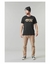 PICTURE BASEMENT CORK TEE BLACK - tienda online