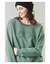 PICTURE BASEMENT FLOCK CREW GREEN SPRUCE - comprar online