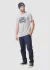 PICTURE AUTHENTIC TEE GREY MELANGE - comprar online