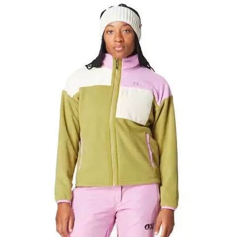 PICTURE ARCCA W FZ FLEECE GREEN MOSS VANILLA ORCH - comprar online