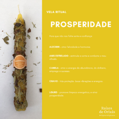 RDOVR004 - Vela ritual PROSPERIDADE
