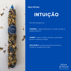 RDOVR005 - Vela ritual INTUIÇÃO