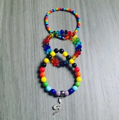 RDOPSOXM005 - Pulseira Oxumarê modelo 5 - Conjunto